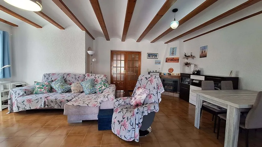Séjour - Chalet with Pool and Terrace in Els Poblets