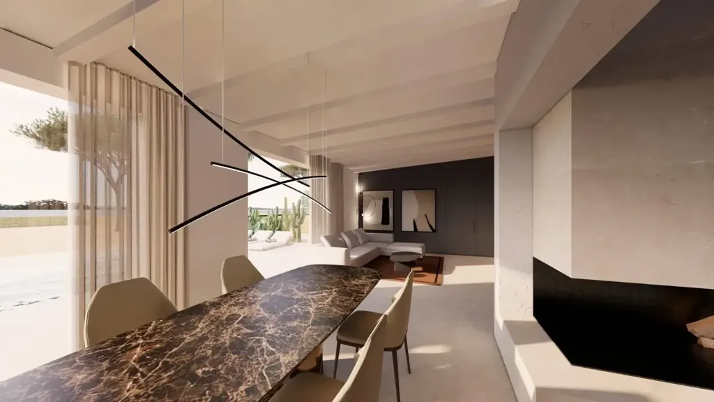 Dining Room - Farmhouse with Olive Grove in San Donato di Lecce