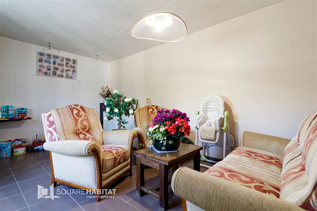 Séjour - Maison en Pierre avec Jardin à Osmanville