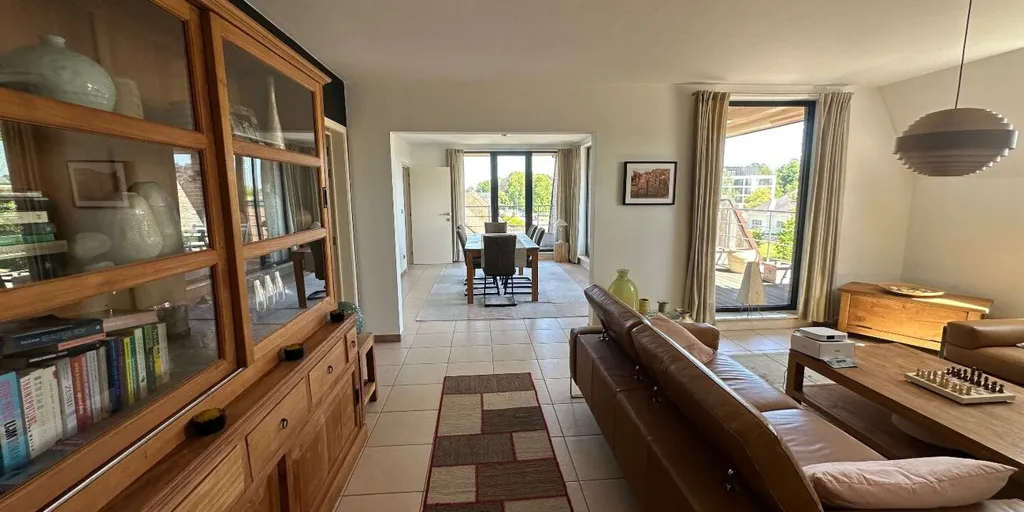 Séjour - Appartement Meublé avec Terrasses à Evergem