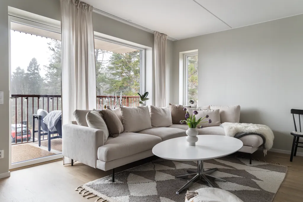 Séjour - Modern Apartment with Forest View in Hills Villastad