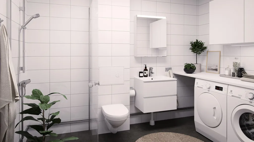 Bagni - Apartment with Two Balconies in Stockholm