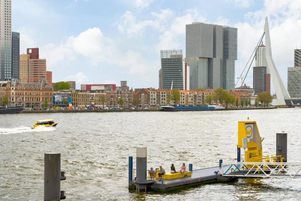Two-Bedroom Apartment with River View in Rotterdam
