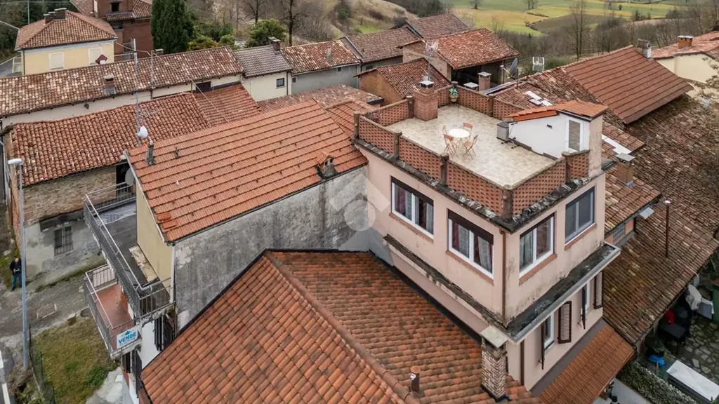 Vue aérienne - Semi-detached House with Panoramic View in Marentino