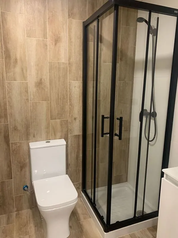 Salles de bain - Studio with Air Conditioning in La Ñora