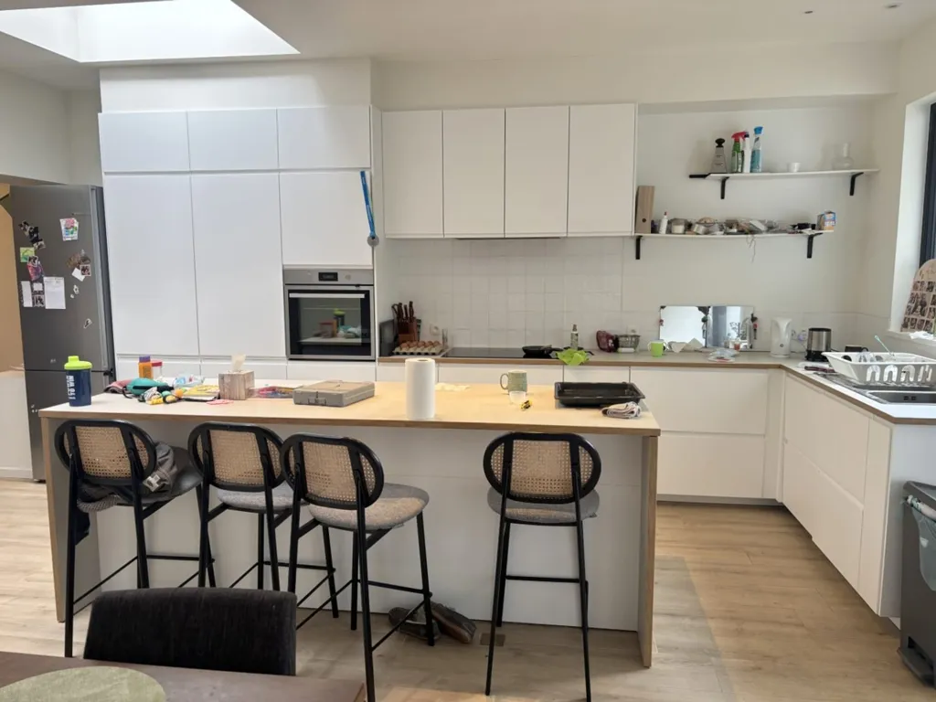 Cuisine - Maison Rénovée avec Terrasse près de Gand