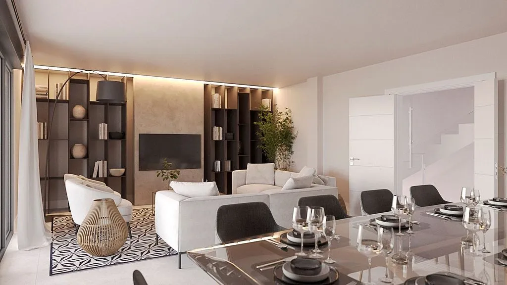 Dining Room - Chalet with Pool and Terrace in Las Rozas