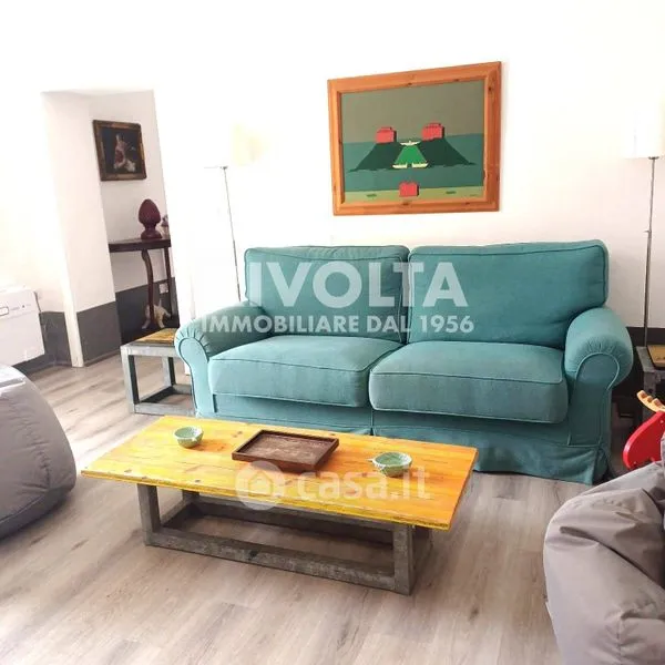 Living Room - Bilocale with Balcony in Orbetello