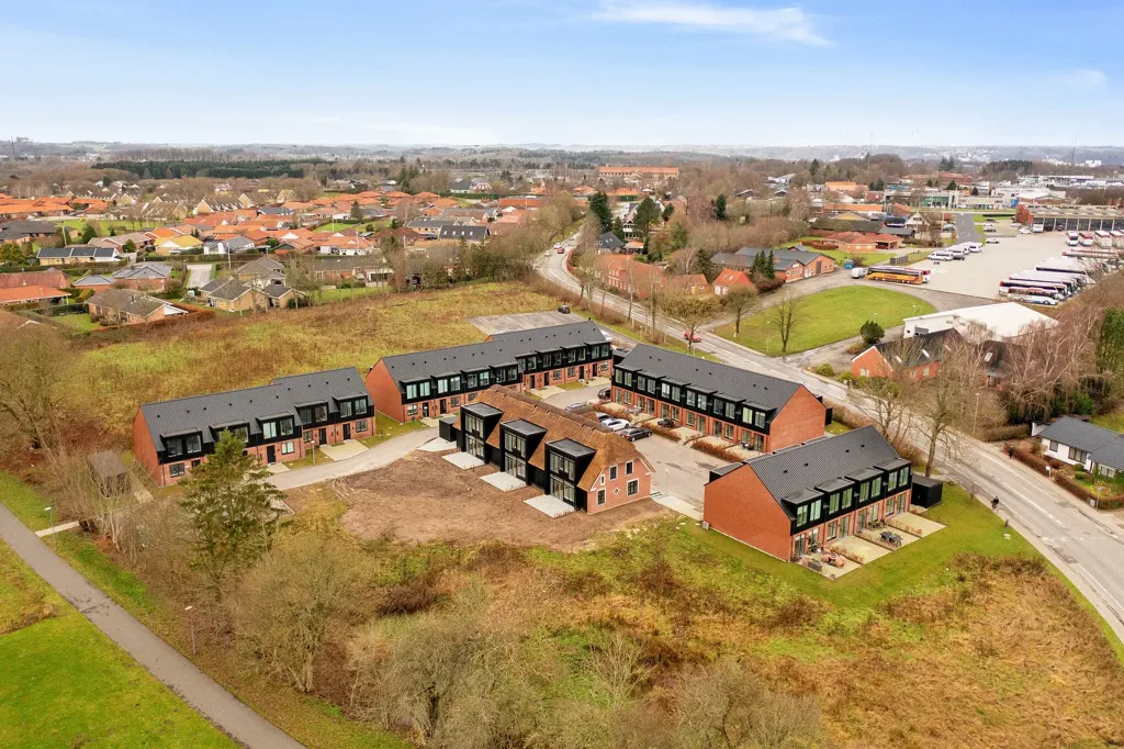 Õhuvaade - 4-Bedroom Terraced House in Vejle