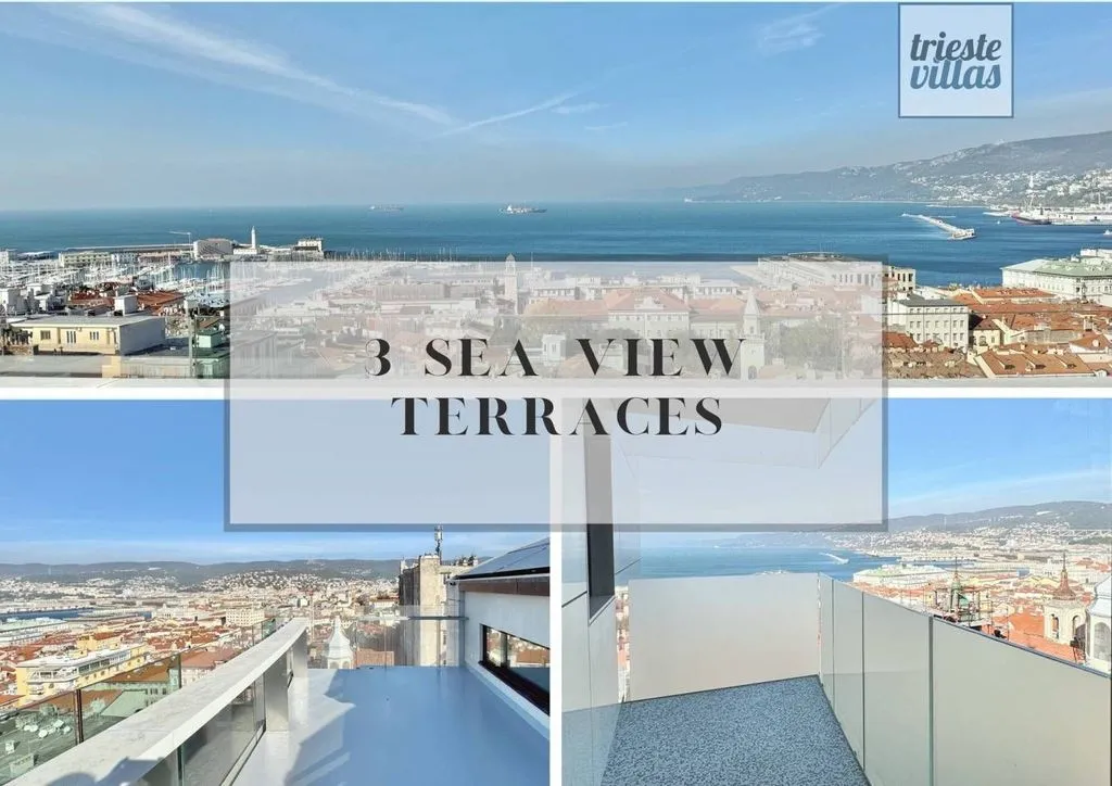 Terrasse - Penthouse with Panoramic View in Trieste