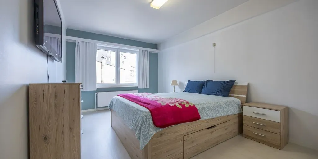 Bedrooms - Bright Apartment with Central Location in Ostend