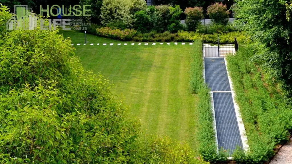 Vue aérienne - Luxury Duplex with Private Park in Schio Centre
