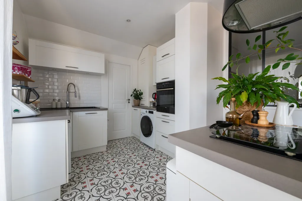 Köök - Duplex with Panoramic Terrace in Longjumeau