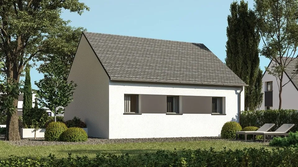 New Build House with Garden in Montertelot