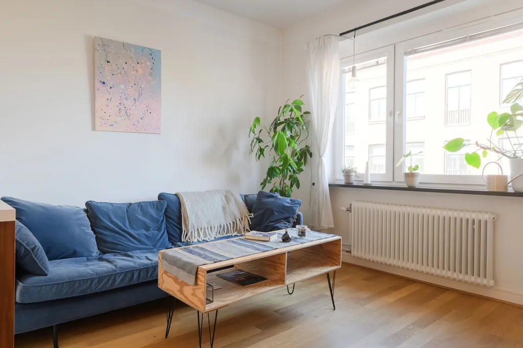 Séjour - Open-Plan Apartment with Balcony in Malmö