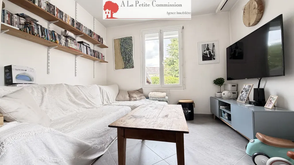 Séjour - Maison avec Sous-sol Total et Jardin à Champhol