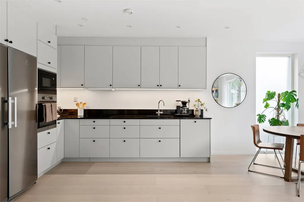 Cucina - Modern Duplex with Garden in Mariefred
