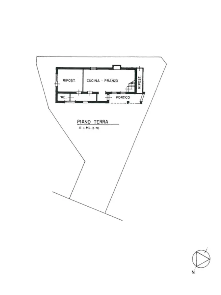 Plan - Villa with Private Garden in Caorle