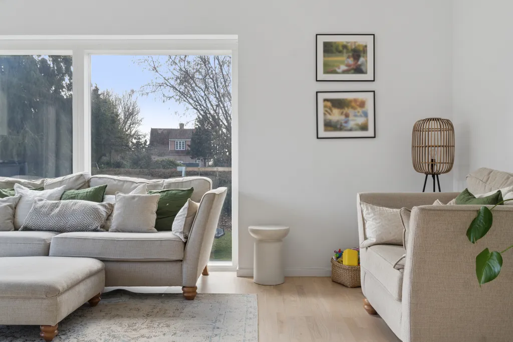 Séjour - Contemporary Villa with Garden in Gentofte