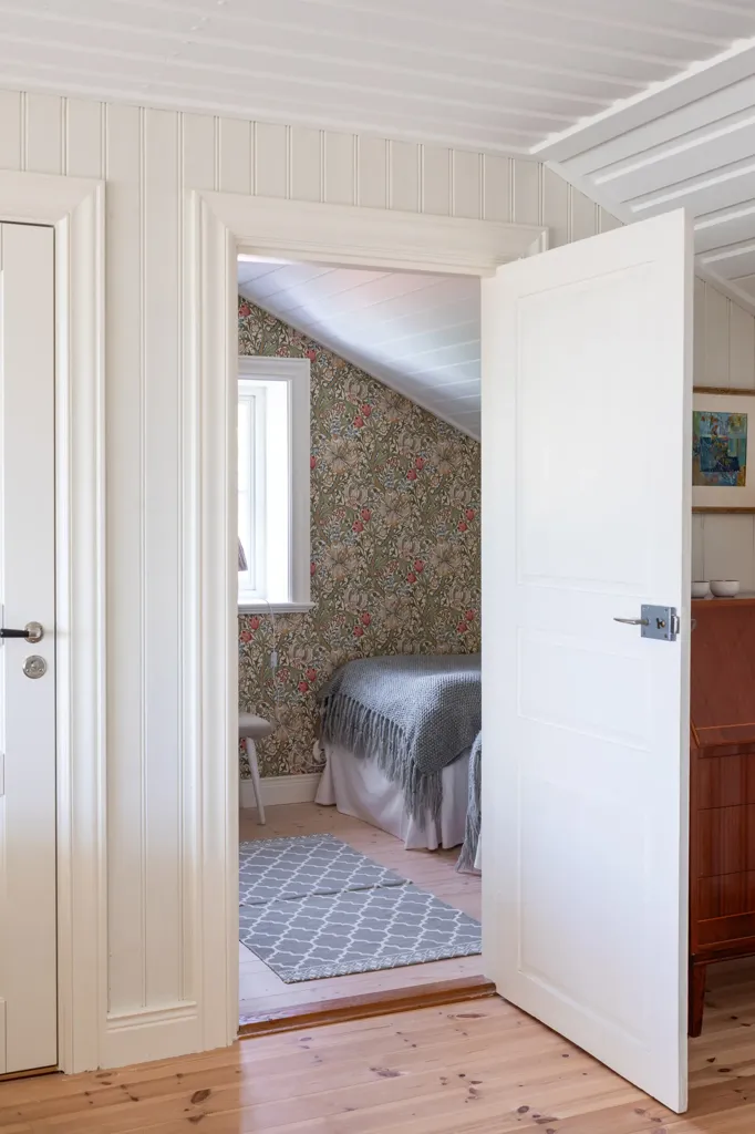 Bedrooms - Holiday Home with Sea View in Norrtälje