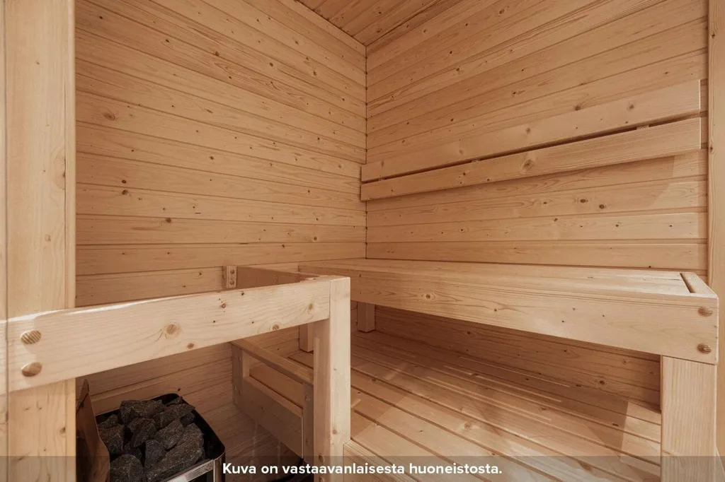 Pièces - Right-of-Occupancy Flat with Sauna in Turku