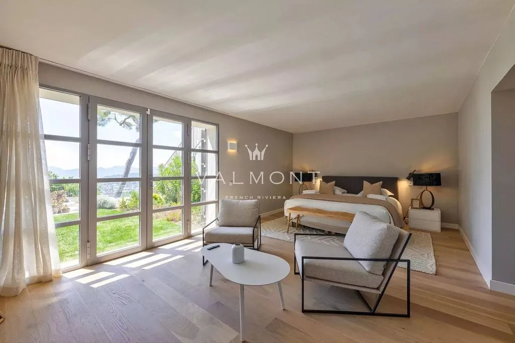 Chambres - Villa de Luxe avec Vue Mer à Cannes