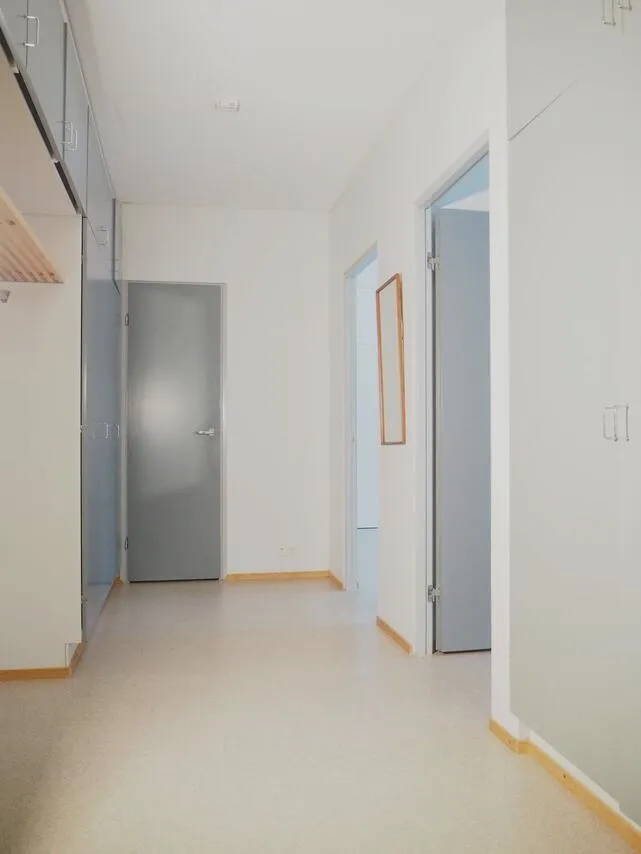 Hallway - Twin Apartment with Balcony in Puhos, Kitee
