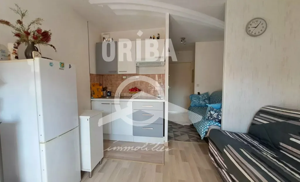 Cucina - Studio Flat with Sea View in Sainte-Marguerite