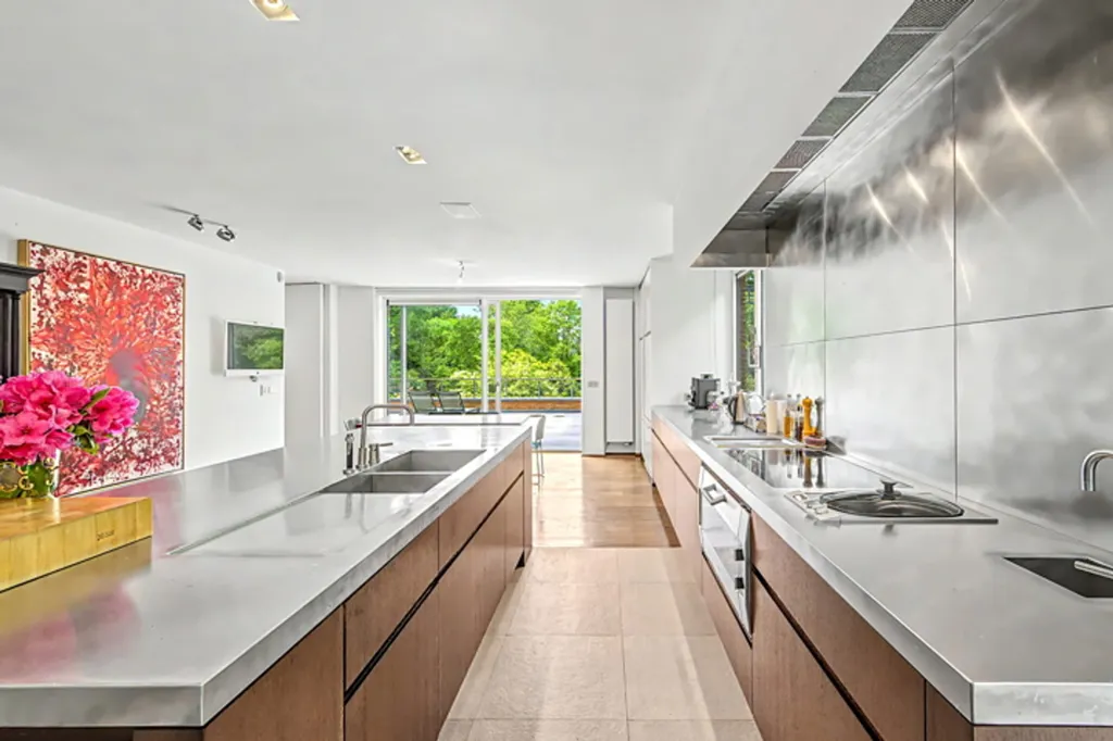 Köök - Luxury Loft with Private Pool in Hamoir District