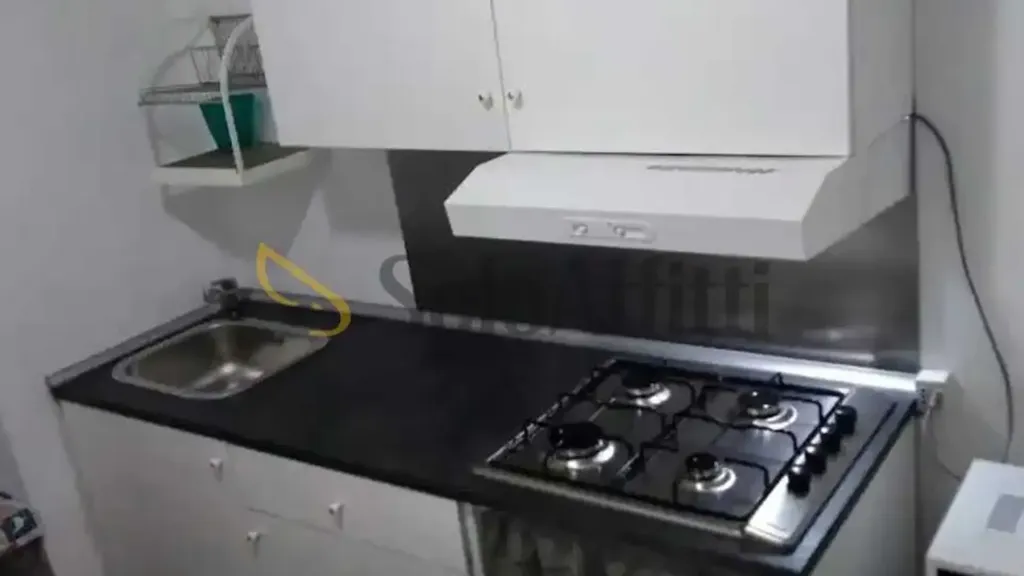 Cuisine - Semi-Panoramic Studio in Vomero