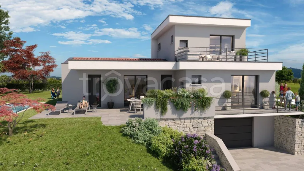 New Villa with Panoramic View in Valgreghentino