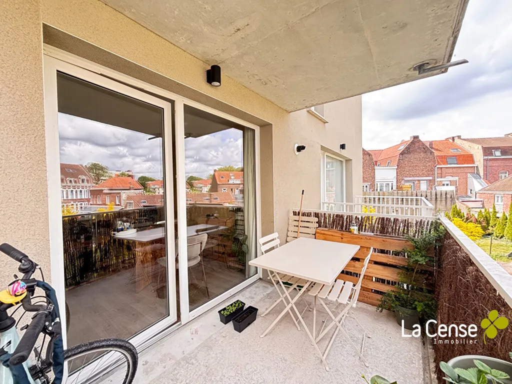 Balcony - 2-Bedroom Apartment with Balcony in Lannoy