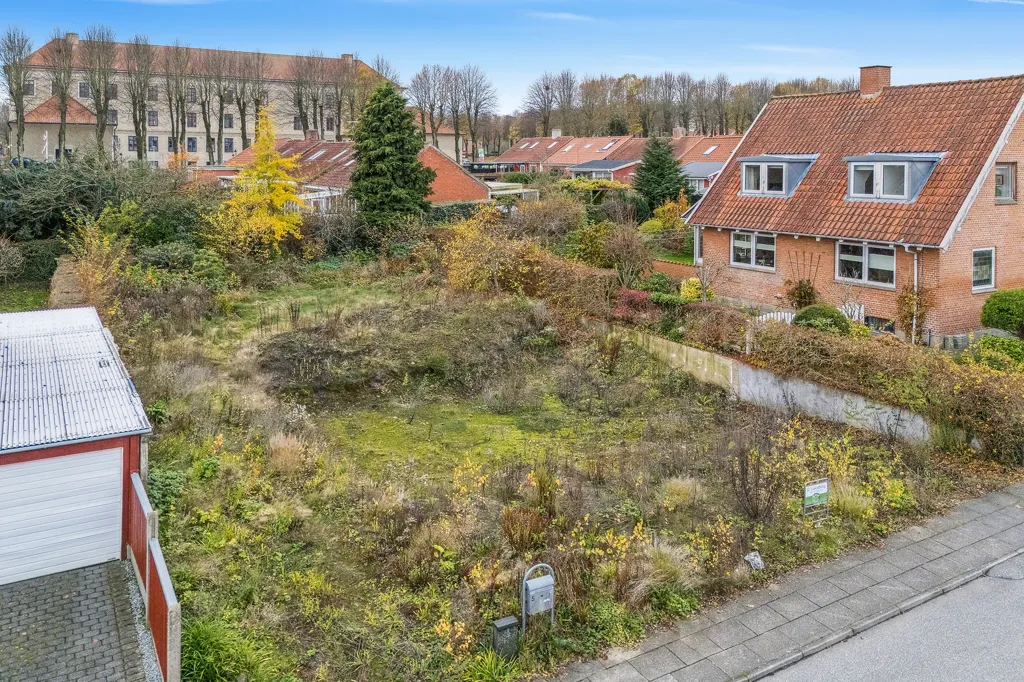 Õhuvaade - Plot for Villa with Design in Viborg
