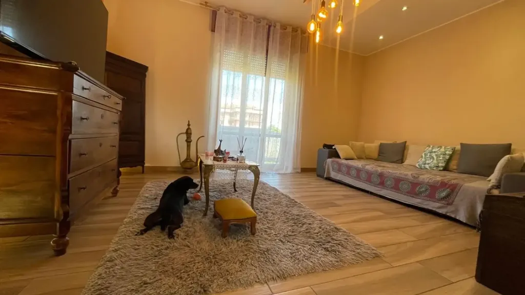 Séjour - Modernised Apartment with Balcony in Piacenza
