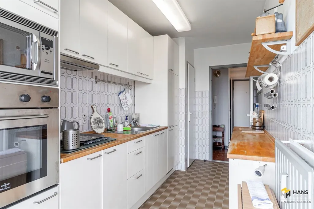 Cucina - Apartment with Canal View in Deurne, Antwerp