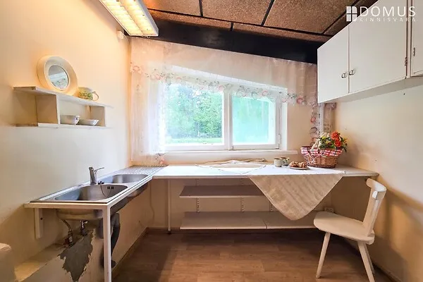 Kitchen - Cottage with Forest in Valgemetsa, Põlva