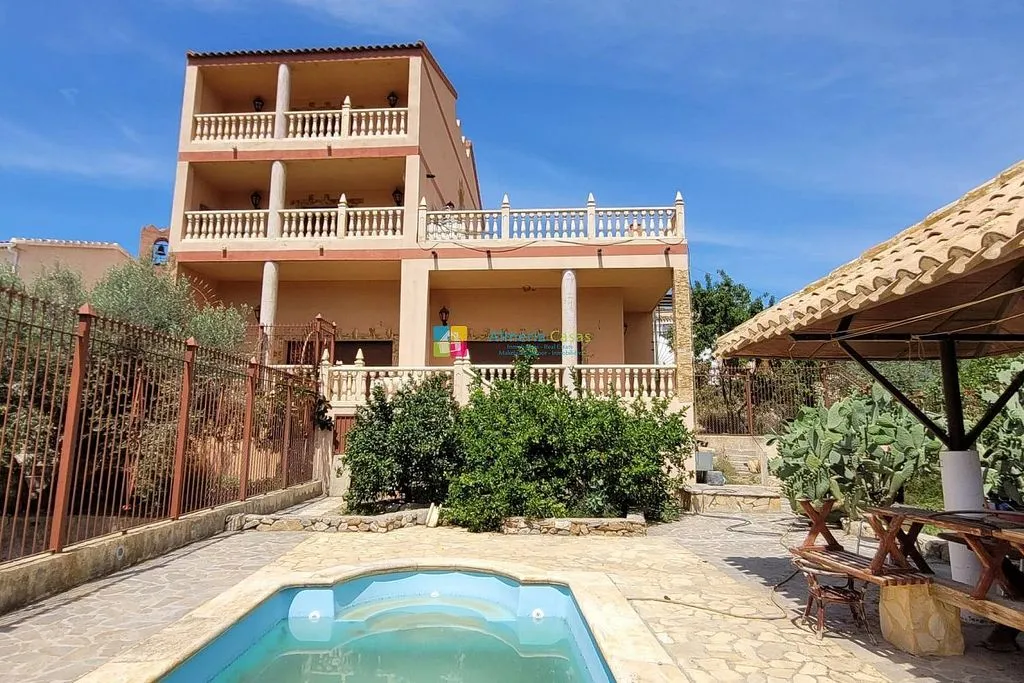 Pool - Chalet with Pool and Terrace in Cantoria