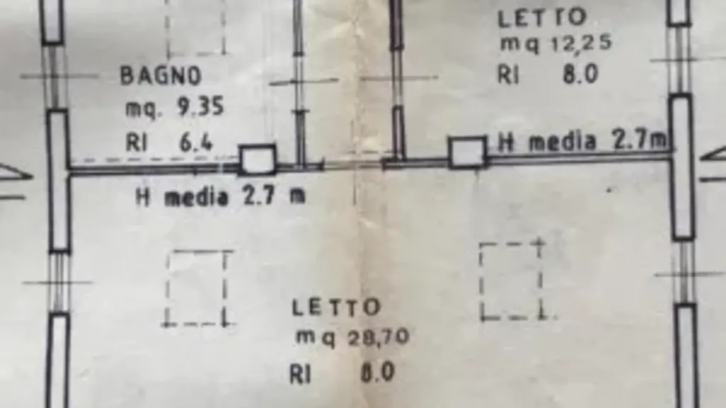 Plan - Rustic Villa with Garden in Campogalliano
