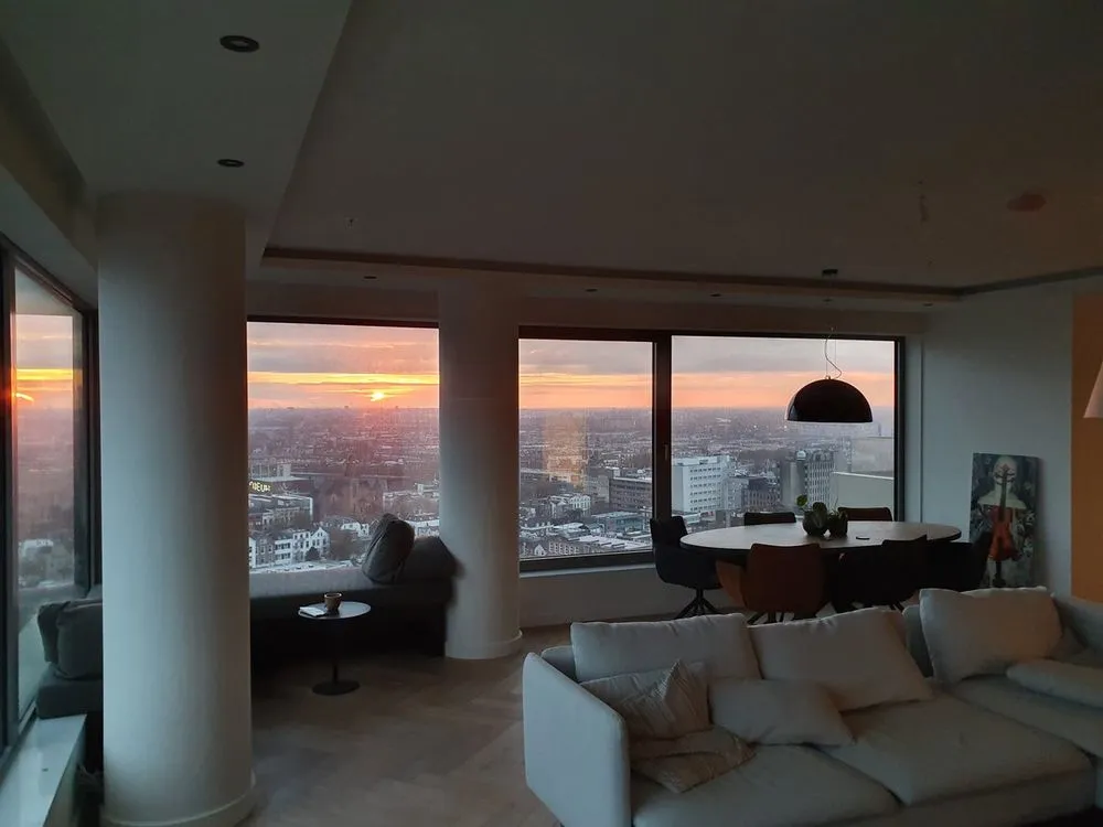 Soggiorno - Luxury Apartment in The CoolTower, Rotterdam