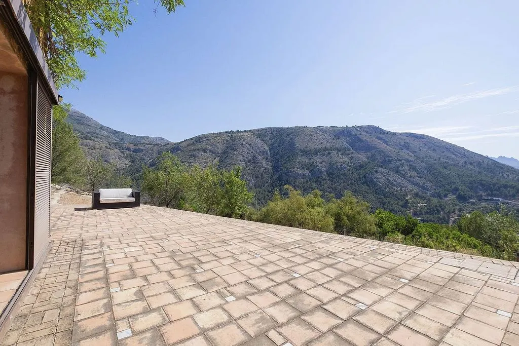 Terrasse - Villa with Pool and Terrace in Callosa d'En Sarrià