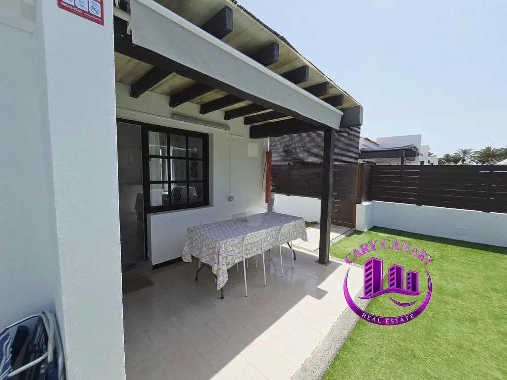 Terrace - Adosada with Pool in Maspalomas