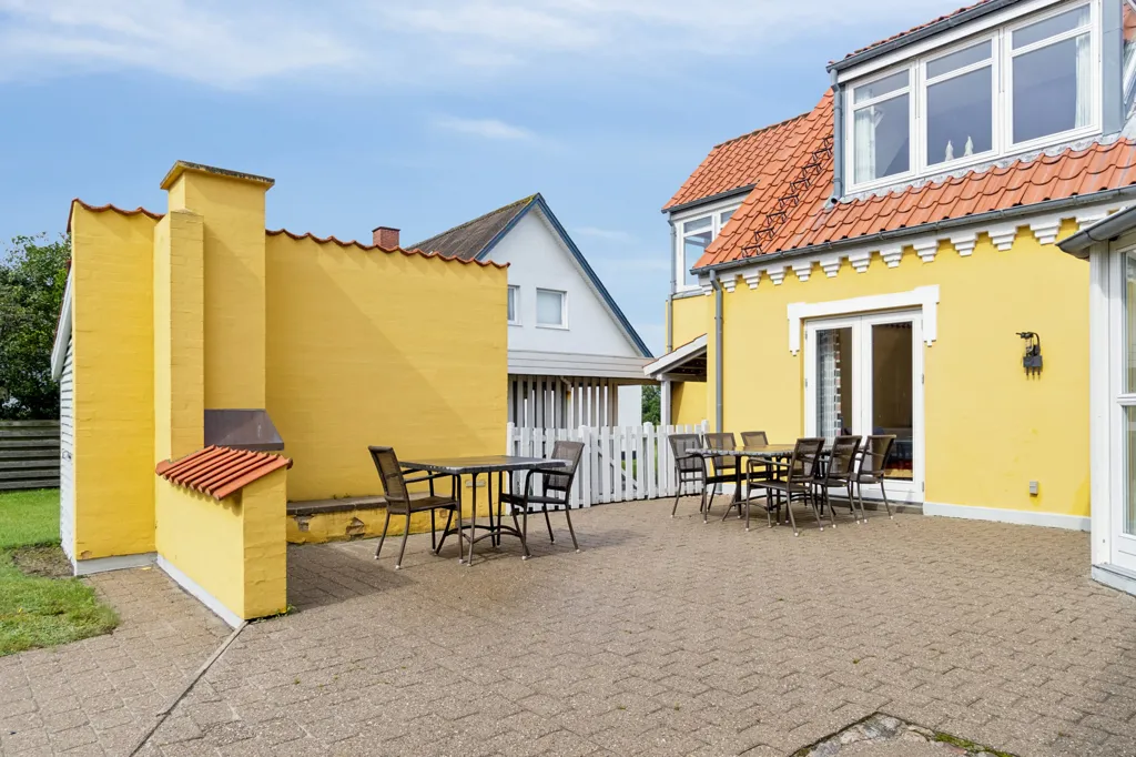 Terrasse - Villa with Sea View in Bønnerup Strand