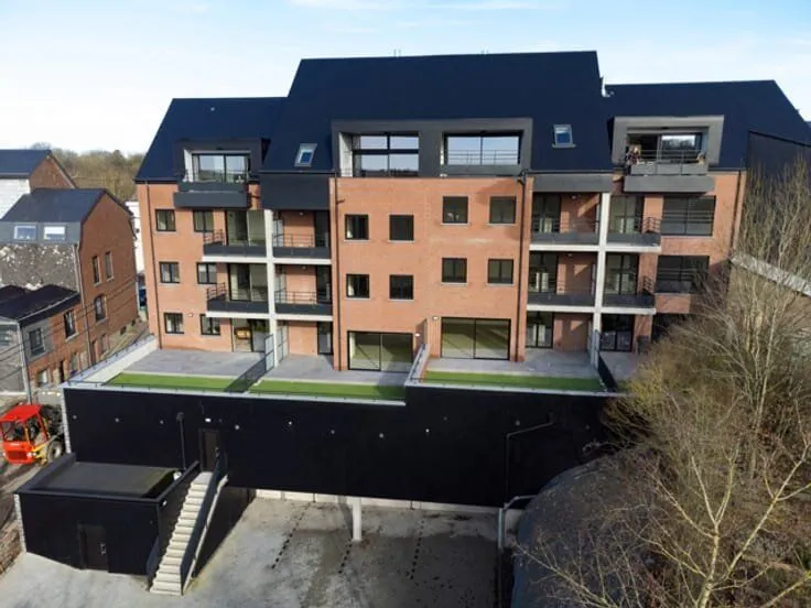 Õhuvaade - Condominium with Terrace near Marche-en-Famenne