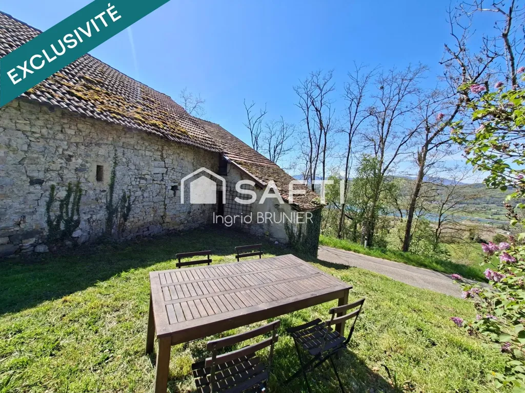 Jardin - Maison Rénovée avec Vue Lac à Lucey
