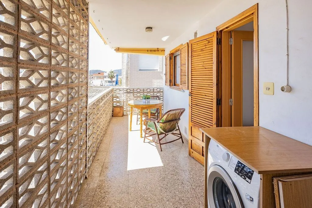 Balcony - Ample Terrace Apartment in Oliva Playa