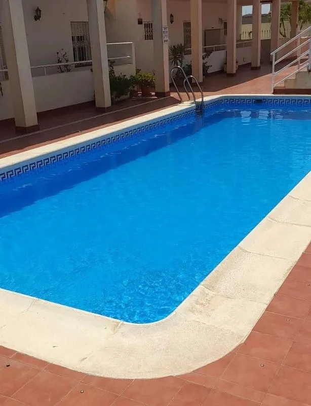 Piscine - Corner Penthouse with Sea View in Palomares