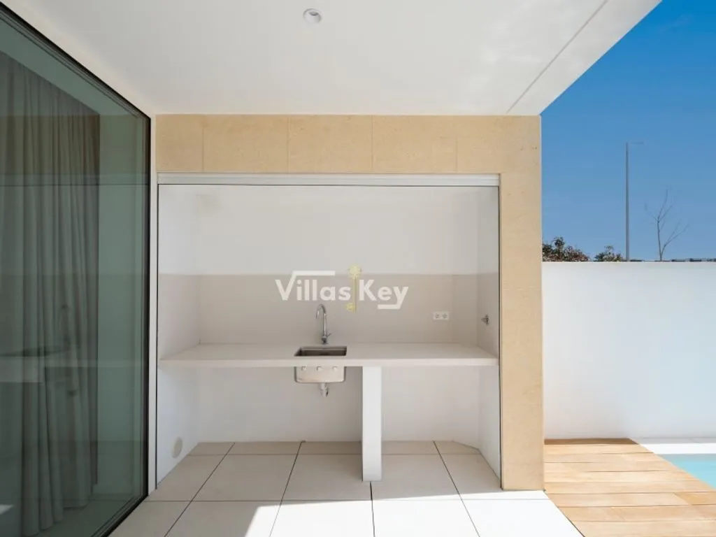 Piscine - Modern Villa with Pool in Lagos, Portugal