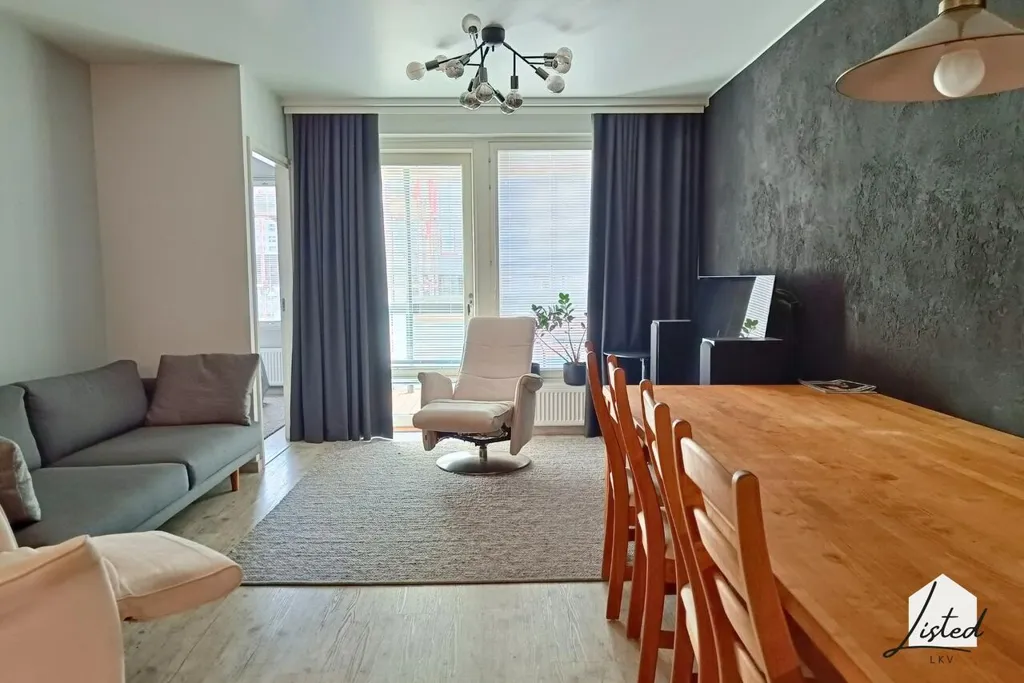 Söögituba - Modern Flat with Sauna and Balcony in Kivistö