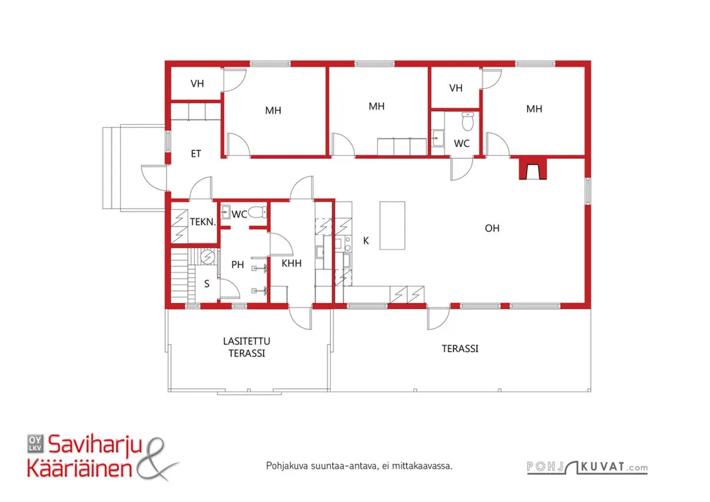 Plan - Modern Bungalow with Sauna in Quiet Area