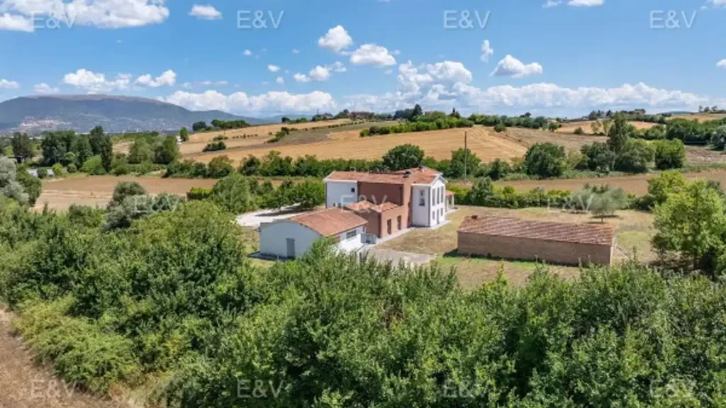 Vue aérienne - Rustic Villa with Garden in Perugia